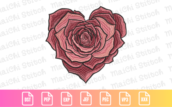 Download Romantic Rose Heart - Premium Bundle