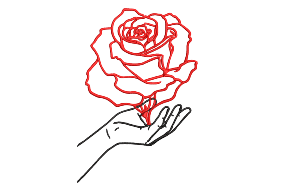 Download Rose on Hand - Premium Resources