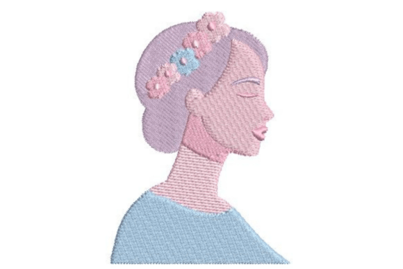 Download Floral Crown Feminine Silhouette - Premium Bundle